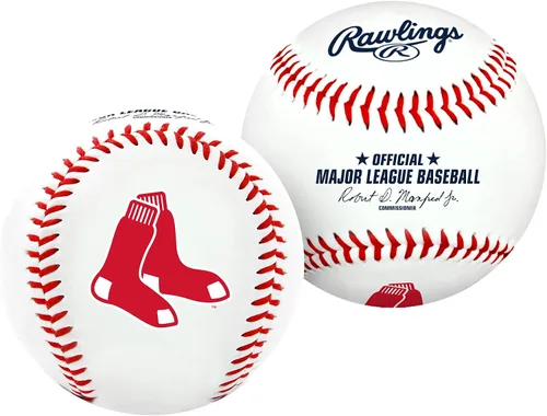 Vista 22 de Rawlings Béisbol oficial de la MLB 2026 con logo del equipo Todos los 30 equipos de la MLB disponibles