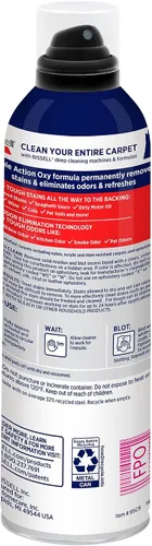 Vista 2 de Bissell Professional Power Shot Oxy - Quitamanchas para alfombras, 14 onzas (paquete de 2), 95C9L