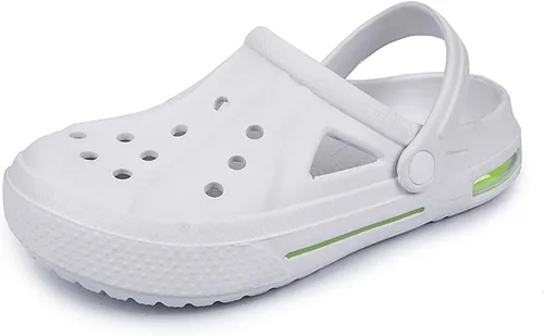Vista 19 de Zuecos de jardín para mujer, zapatos informales, sandalias de playa, antideslizantes, para piscina, para el agua, para el hogar, calzado de verano
