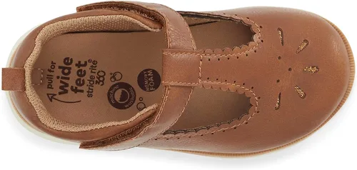 Vista 5 de Zapatillas planas Stride Rite 360 para niños Lacey 2.0 Canela