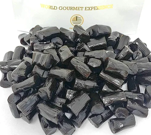 Vista 7 de SweetGourmet Finnska - Caramelo de regaliz negro suave sin azúcar, 1 libra