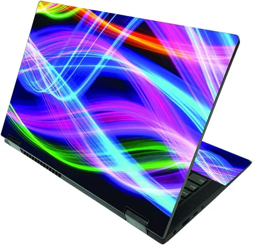 Vista 35 de MightySkins Skin compatible con Lenovo IdeaPad Flex 5 2 en 1 de 15 pulgadas (2021) - Humo brillante Funda protectora de vinilo duradera y única