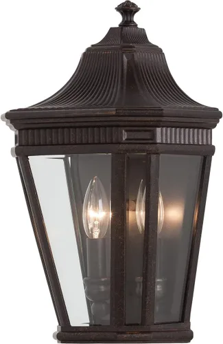 Vista 7 de Generation Lighting OL5400BK Cotswold Lane - Farol de pared para iluminación de patio al aire libre, negro, 1 luz