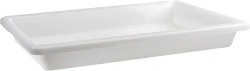 Vista 11 de Winco - Caja de almacenamiento de alimentos de plástico, color blanco, cónica, de 12 x 18 pulgadas Dishwasher safe, BPA-free, Heavy-duty, Freezer