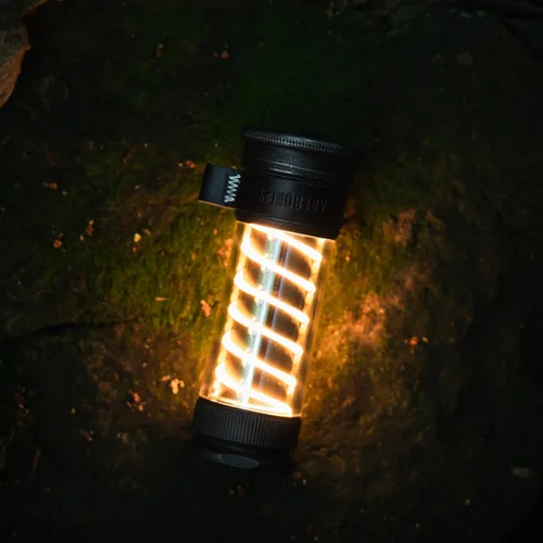Vista 6 de Barebones Edison Light Stick – Lámpara LED recargable USB y linterna con 7 modos, tiempo de funcionamiento de más de 40 horas, accesorios de camping