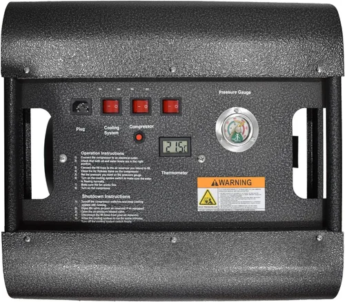Vista 8 de TUXING Compresor de aire PCP de 4500 psi de doble cilindro, parada automática y purga automática, compresor PCP de buceo de alta presión, separador