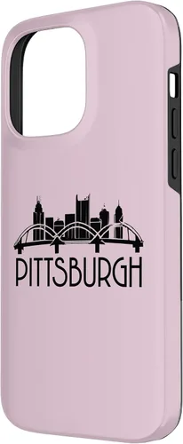 Vista 46 de iPhone 16 Pittsburgh Skyline 412 Steel City Case