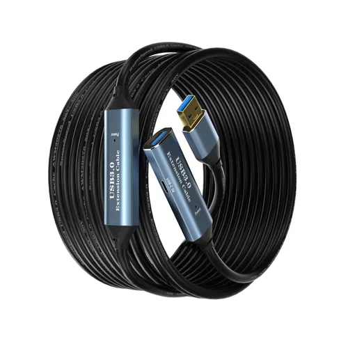 Vista 7 de SSSGRGB - Cable de extensión USB 3.0 de 5 pies, cable de extensión USB macho a hembra, transferencia de datos de 5 Gbps y carga para teclado, mouse