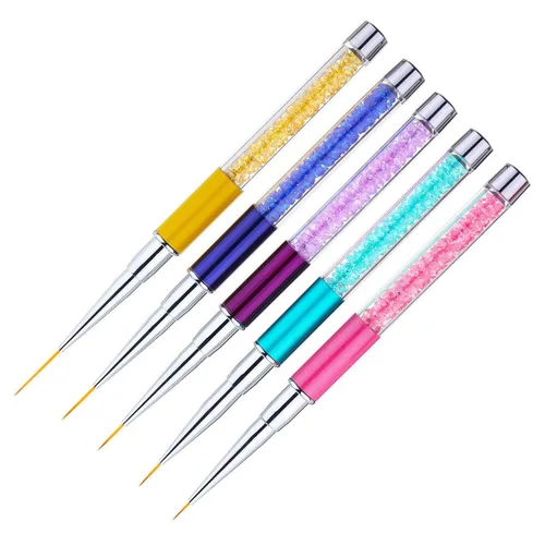 Vista 6 de Juego de pinceles de uñas acrílicas, delineador y pinceles acrílicos para 10pcs