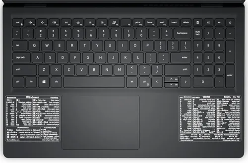 Vista 9 de SYNERLOGIC Guía de referencia rápida para Windows + Word/Excel (para Windows) Adhesivos de acceso directo de teclado, vinilo sin residuos Negro