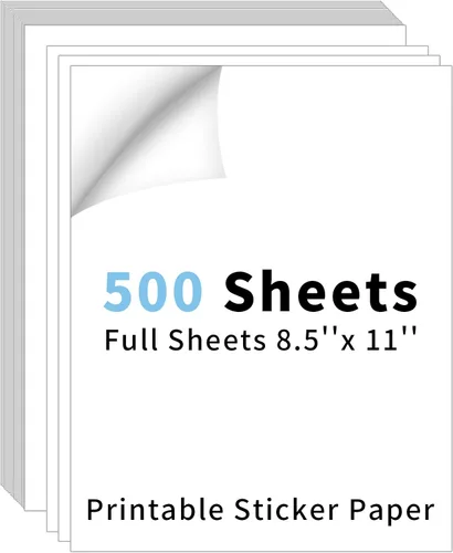 Vista 13 de 2" x 4" Shipping Labels, Printable White Sticker Labels for Laser/Inkjet Printer Mailing Labels 8.5"*11" US Letter-White, 10 per Sheet Total 1000