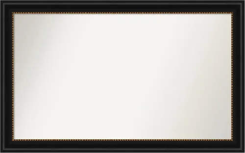 Vista 414 de Amanti Art Espejo personalizado, gran espejo de baño estrecho, espejo de pared o espejo de tocador de baño sobre el fregadero (24 x 24 pulgadas)