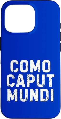 Vista 20 de Como Caput Mundi Città Simpatica Uomo Donna Bambino Case for iPhone 16