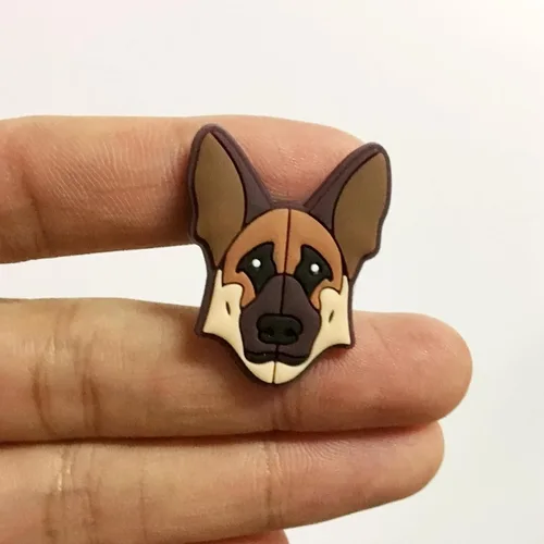 Vista 3 de Yalexqiu Dijes para zapatos de perro para decoración de zapatos de zueco dijes de perro para zapatos, cachorros, mascotas, para niños, adultos