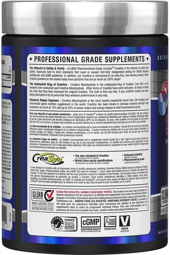 Vista 2 de ALLMAX Nutrition Monohidrato de creatina en polvo, 35.27 oz