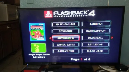 Vista 2 de At Games Atari Flashback 4 Classic Game Console