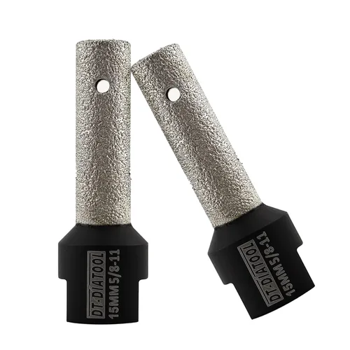 Vista 19 de DT-DIATOOL Broca de dedo de diamante con revestimiento de fresado para agrandar y pulir agujeros en azulejos de porcelana, cerámica, granito