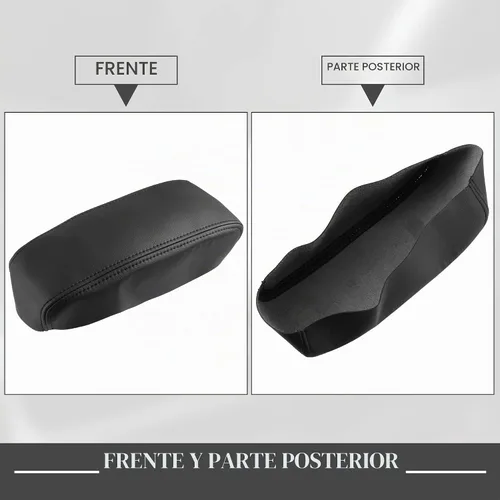 Vista 7 de Almohadilla de consola central de automóvil, impermeable, protector de caja de asiento, color negro para Toyota 4Runner 1996-2002