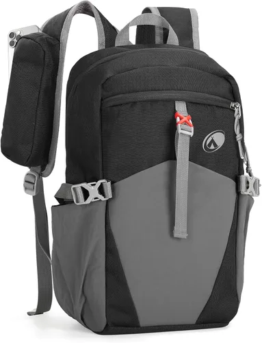 Vista 8 de Mochila de senderismo para niños, pequeña mochila impermeable para Azul