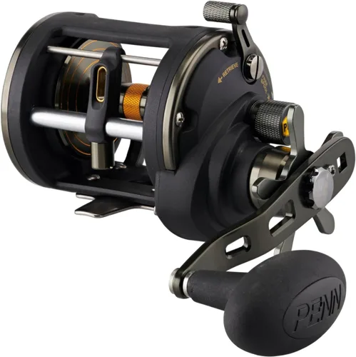 Vista 12 de ¡Nuevo! Carrete de pesca convencional Penn Squall II Level Wind