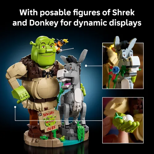 Vista 4 de LEGO Shrek: Shrek, Donkey & Puss in Boots 72423