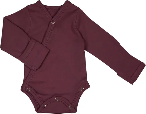 Vista 14 de L'ovedbaby Kimono unisex de algodón orgánico para bebé, de manga larga, con Negro