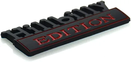 Vista 2 de HILLBILLY EDITION EMBLEM - Placa de identificación 3D para automóvil, camión, SUV, compatible con Chevy Silverado 1500 2500 Chevrolet C10 C15
