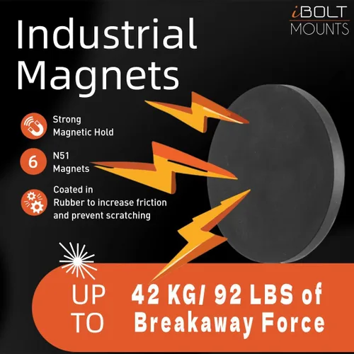 Vista 3 de iBOLT TabDock MagDock Tablet Soporte Magnético 7-11" para Restaurantes