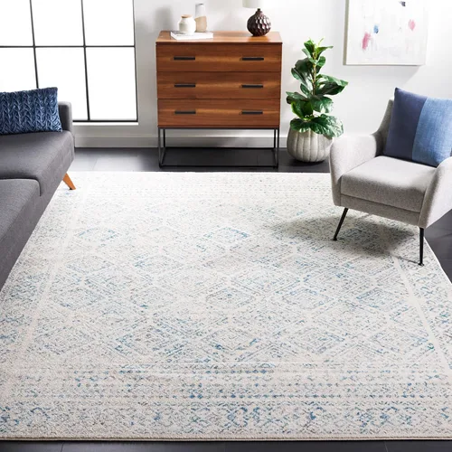 Vista 186 de Safavieh - Alfombra decorativa de la colección Tulum, modelo TUL264F, estilo marroquí, bohemio y desgastado, no suelta pelusa, para sala, vestíbulo