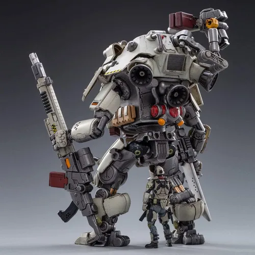Vista 3 de JOYTOY - Figura de acción 1/25 Iron Wrecker 02 - Modelo de colección de mecha táctico