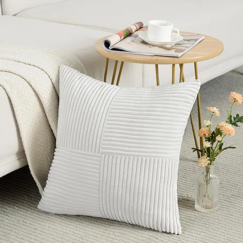 Vista 106 de Fancy Homi - Paquete de 2 fundas de almohada decorativas de color verde oliva pequeñas de 12 x 12 pulgadas para sala de estar, sofá, cama