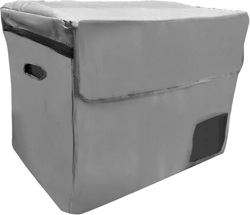 Vista 3 de Whynter - Bolsa de transporte portátil para nevera con congelador para modelos FM-4TBG, FM-45G y FM-45CAM, un solo tamaño de color gris