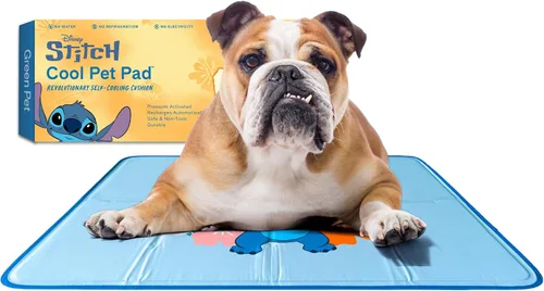 Vista 31 de The Green Pet Shop Cool Pet Pad – Extra pequeña, azul – Auto-refrigerante, alfombrilla activada por presión para perros y gatos de 0 a 8 libras