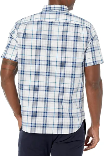 Vista 2 de Nautica Camisa de manga corta a cuadros para hombre