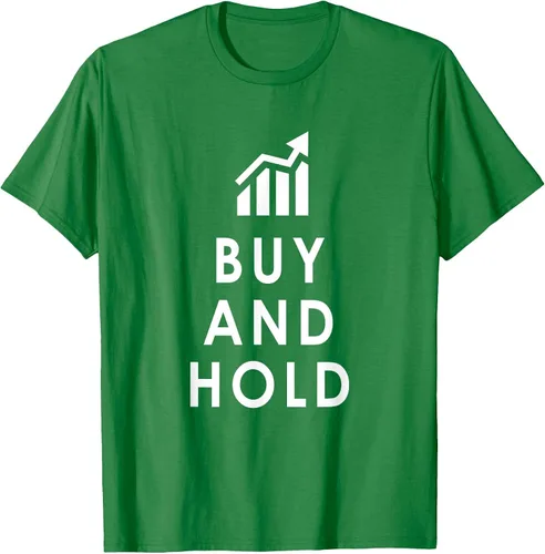 Vista 24 de Stocks Investing Buy and Hold Investor T-Shirt Asphalt Grey