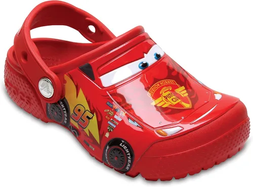 Vista 2 de Crocs Zuecos para autos para niños y niñas