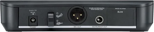 Vista 5 de Sistema de micrófono inalámbrico Shure BLX14/CVL - Duración de batería de 14 horas, alcance de 300 pies, UHF Incluye micrófono lavalier CVL