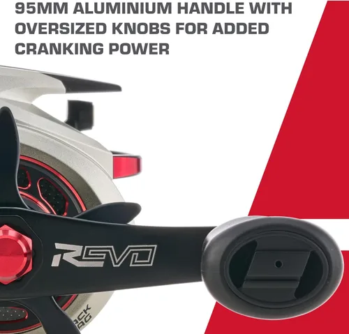Vista 9 de Abu Garcia Revo STX Carrete de Pesca Baitcast de Perfil Bajo