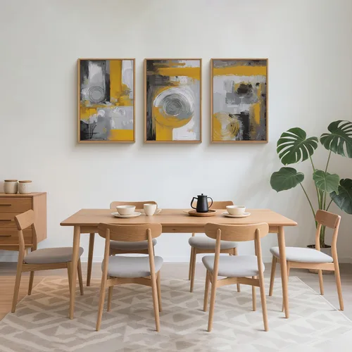 Vista 52 de FWIEXA Juego de Arte de Lienzo Bohemio Enmarcado para Pared, Cuadros Botánicos Verde Salvia Decoración de Pared, Impresiones de Arte de Plantas