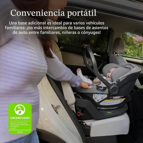 Vista 2 de UPPAbaby Extra Aria - Base de asiento de coche con pata de carga, se adapta al asiento de automóvil infantil Aria