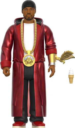 Vista 2 de Super7 Ghostface Killah Toney Starks Figura de Reacción – Figura de Acción Ghostface Killah de 3.75" con Accesorios Coleccionables de Hip Hop