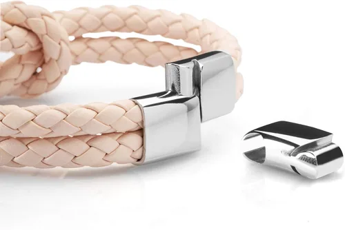 Vista 8 de SERASAR - Pulsera de cuero para mujer, diferentes longitudes y colores, con caja de regalo
