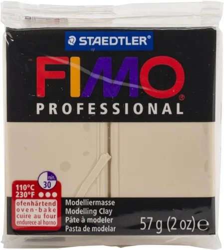 Vista 5 de Staedtler Fimo Professional - Arcilla de modelado endurecida para horno, 57G, color negro