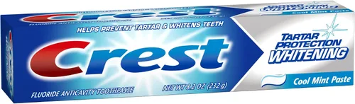 Vista 11 de Crest Pasta de dientes con sabor a menta fresca blanqueadora, 8.2 onzas (paquete de 4)