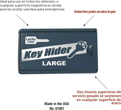Vista 4 de Lucky Line - Ocultador de Llave magnético