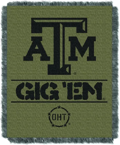 Vista 3 de Northwest NCAA Unisex-Adult Woven Jacquard Throw Blanket Homenaje