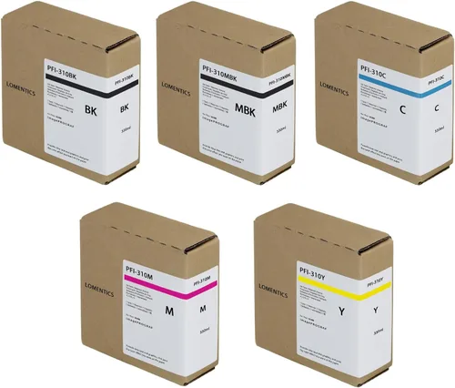 Vista 9 de PFI-030 - Cartucho de tinta de 1.9 fl oz (5 unidades, negro mate, negro, cian magenta amarillo) Lometic compatible con PFI-030MBK PFI-030BK PFI-030C