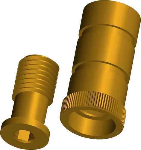 Vista 3 de Anclajes para cubierta de piscina para piscinas enterradas, paquete de 10 con herramienta de apisonamiento, anclaje de 5/8 pulgadas. Se adapta a
