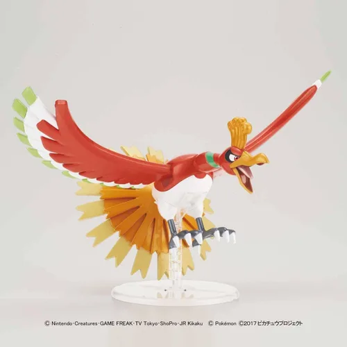 Vista 2 de Bandai Hobby - Kit de modelado de figuras de Pokémon, Ho-Oh