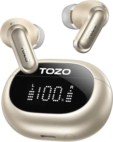 Vista 13 de TOZO Auriculares inalámbricos con cancelación activa de ruido NC20 Pro Negro tinta